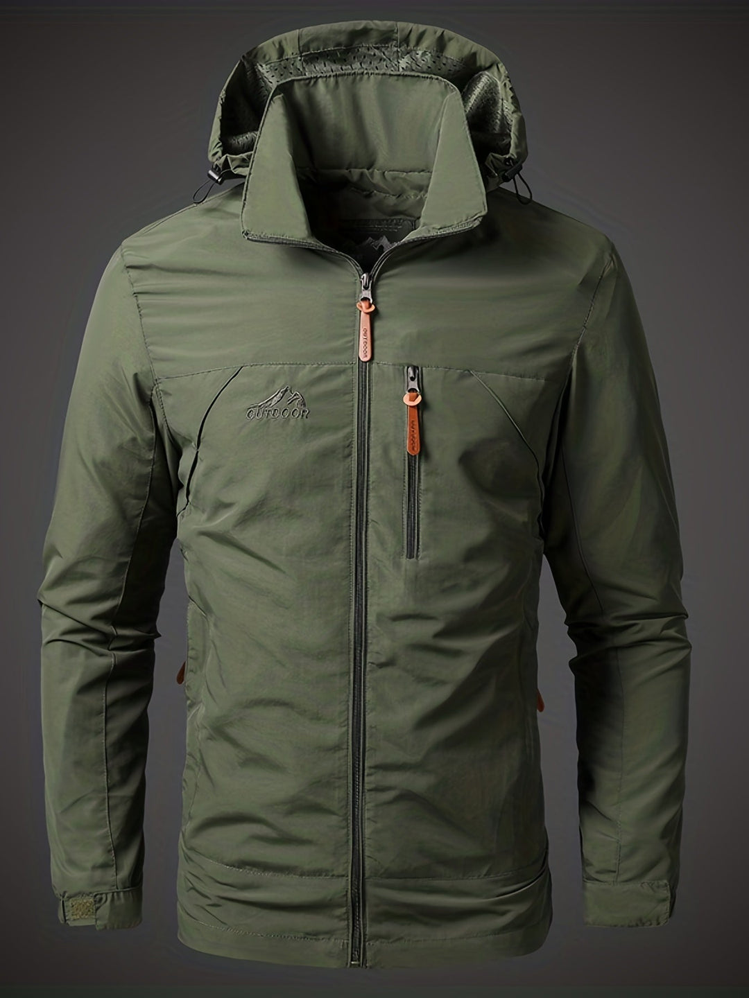 Levoire | Veste Softshell imperméable arméen vert