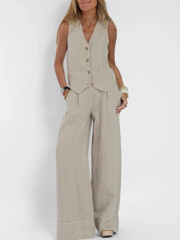 Levoire | Veste Et Pantalon En Lin Pour Femmes Bien sûr