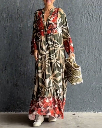 Levoire | Femmes Imprimé Long Maxi