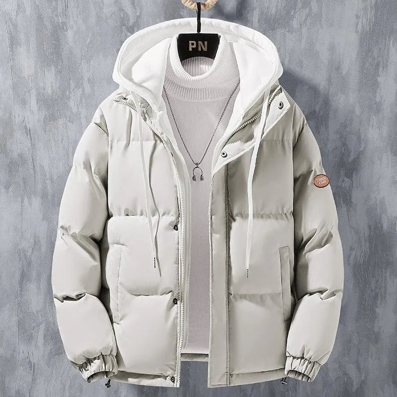 Levoire | Veste à capuche d'hiver Khaki