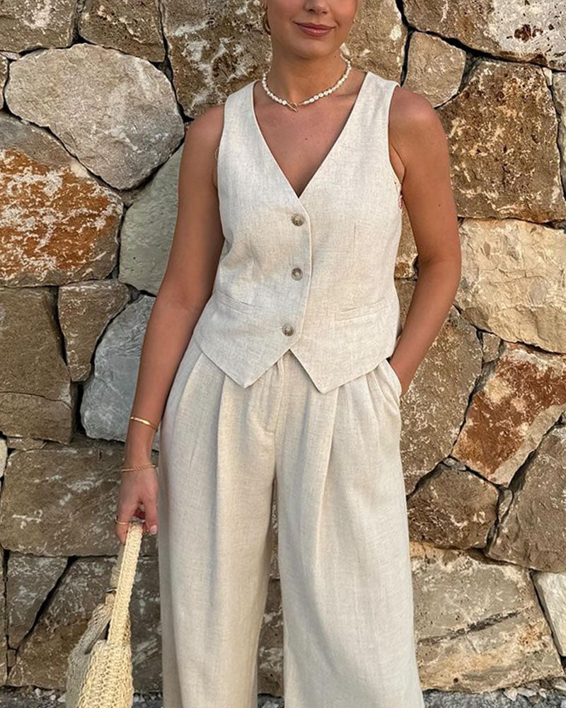Levoire | Gilet Et Pantalons Ensemble