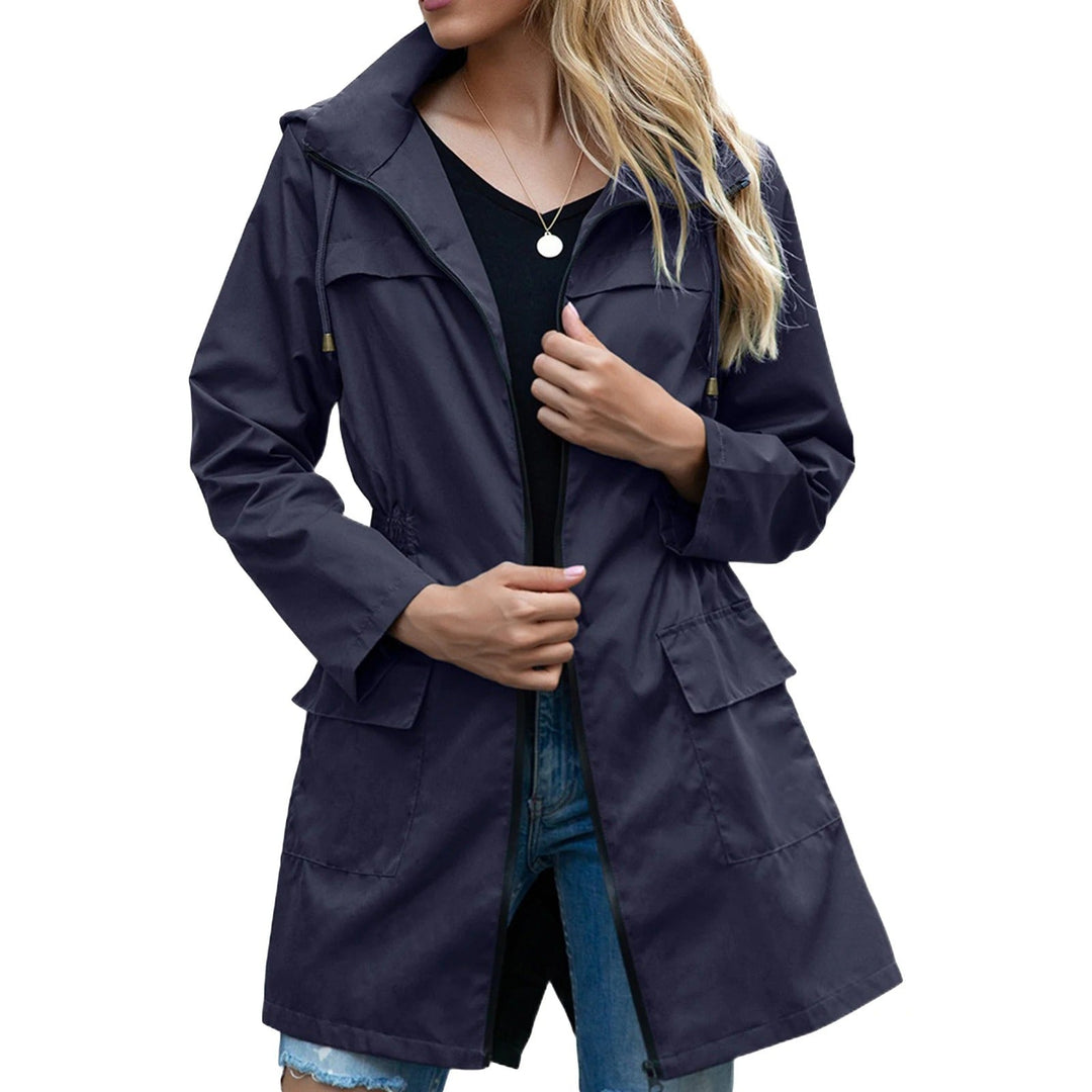 Levoire | Veste D'Extérieur Légère Décontractée Bleu