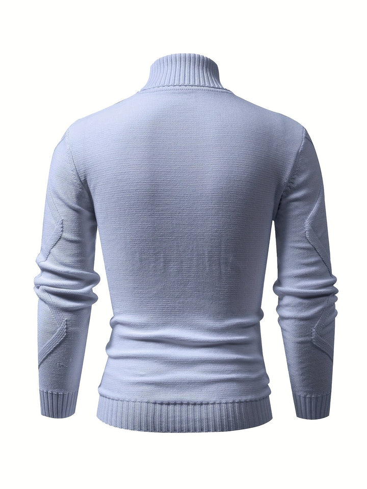Levoire | Pull À Col Roulé En Tricot Avec Coupe Moderne