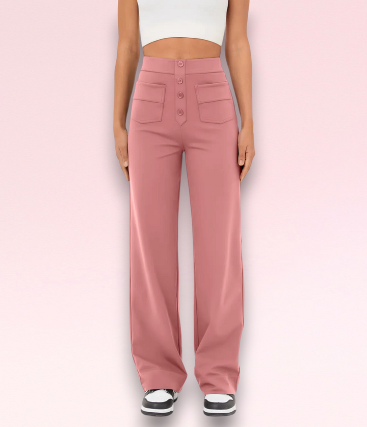 Levoire | Pantalon Élastique À Séchage Rapide Rosa