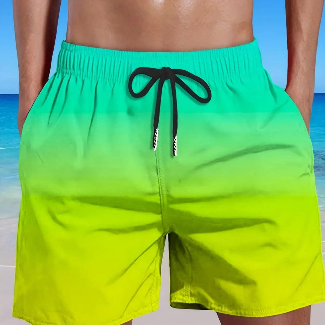 Levoire | Shorts Pour Hommes Sans Couture Pour L'Été Vert