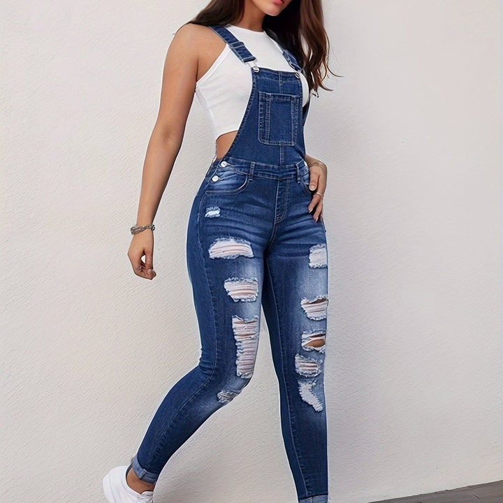 Levoire | Bleu Denim Salopette