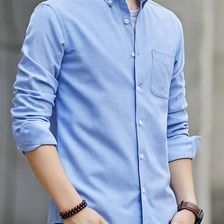 Levoire | Conception Classique Chemise Homme Avec Revers