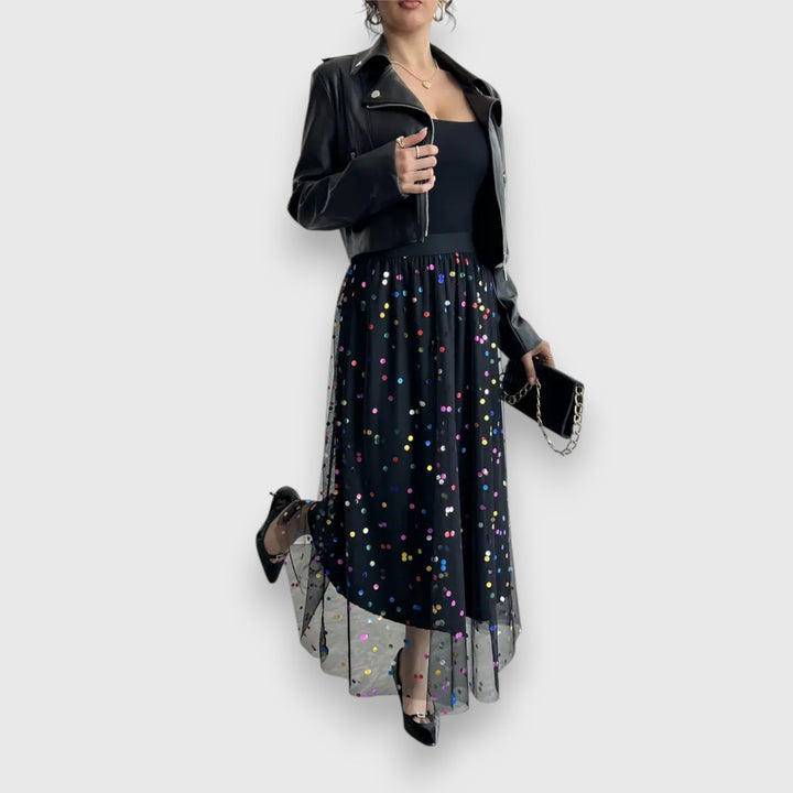 Levoire | Bunter Polka Dot Jupe