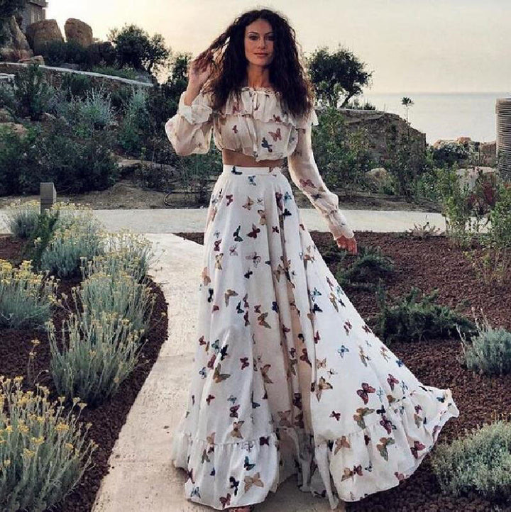 Levoire | Robe de plage longue fluide