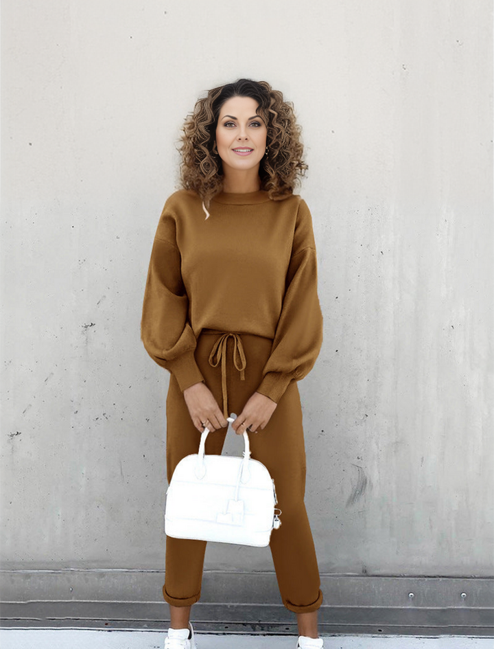Levoire | Ensemble De Maison Élégant Pour Dames Café