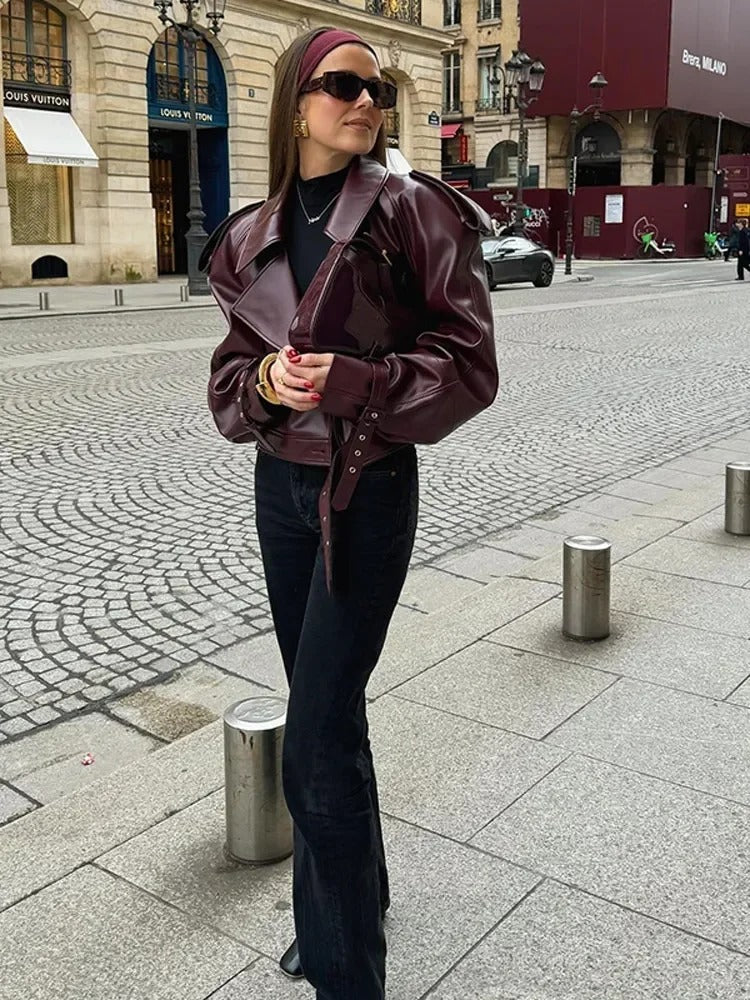 Levoire | Luxurise Veste En Cuir