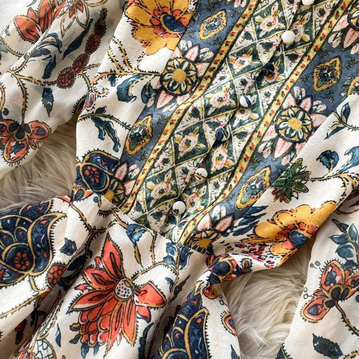 Levoire | Robe avec impression française