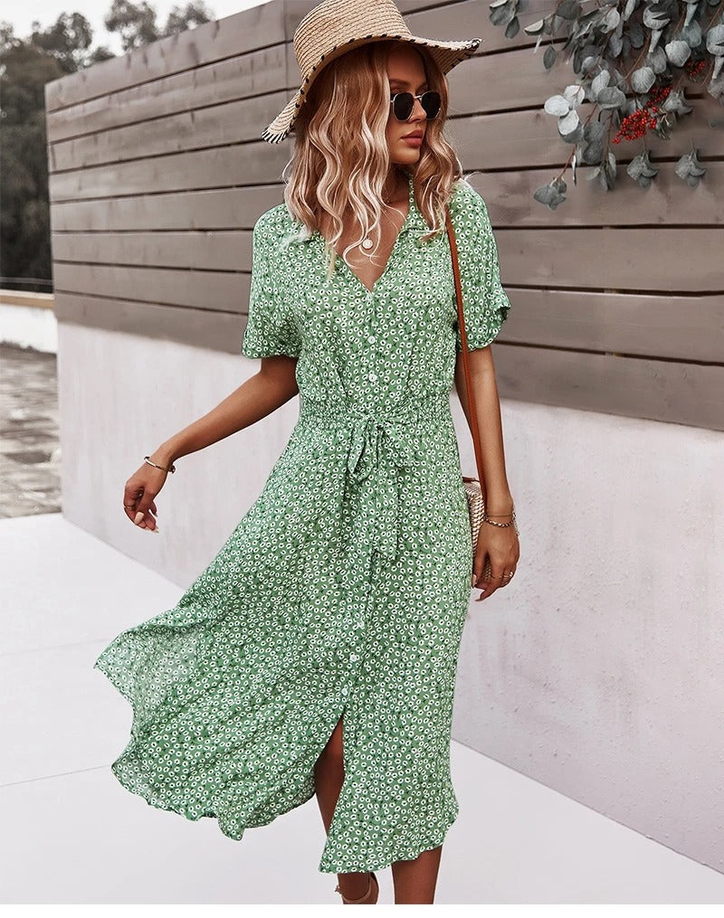 Levoire | Robe À Motif Floral Pour L'Été