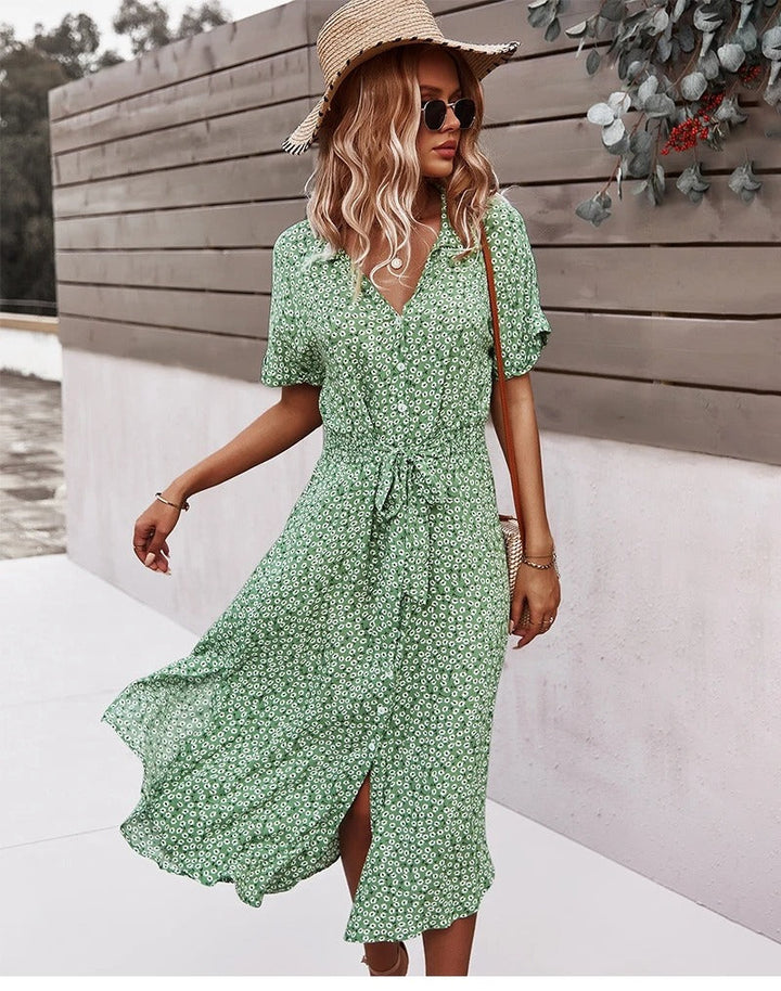 Levoire | Robe À Motif Floral Pour L'Été