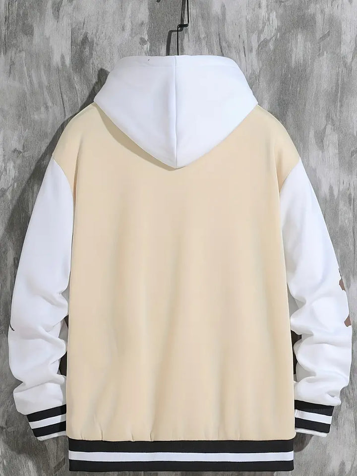Levoire | Veste De Baseball Avec Capuche Pour Hommes