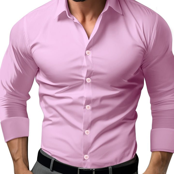 Levoire | T-Shirt Slim Fit Pour Hommes Conçu Dans Une Seule Couleur