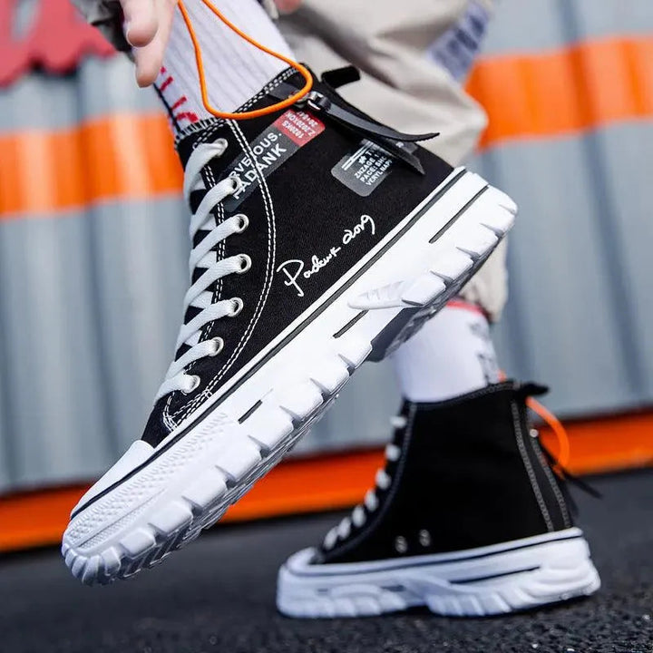 Levoire | Chaussures à talons pour hommes – Style urbain et confort décontracté