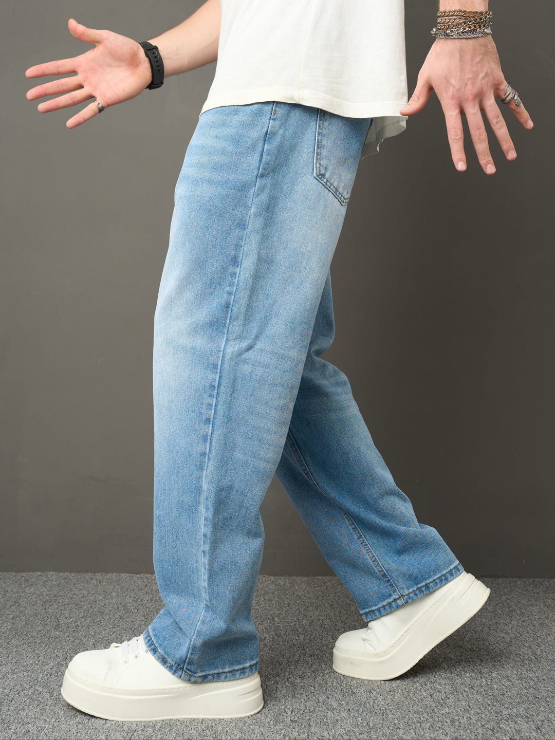 Levoire | Jeans Pour Hommes Confortables Avec Coupe Ample