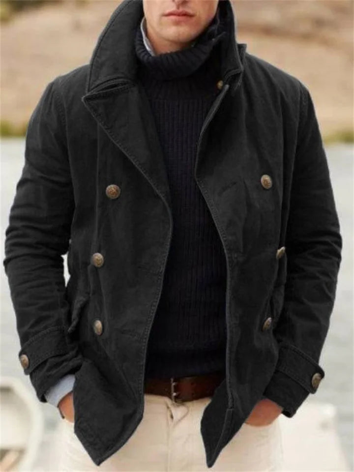 Levoire | Veste Vintage Pour Homme Noir