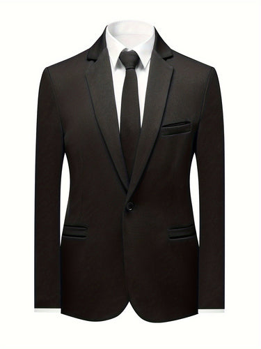 Levoire | Veste De Costume Pour Homme Unie & Cravate