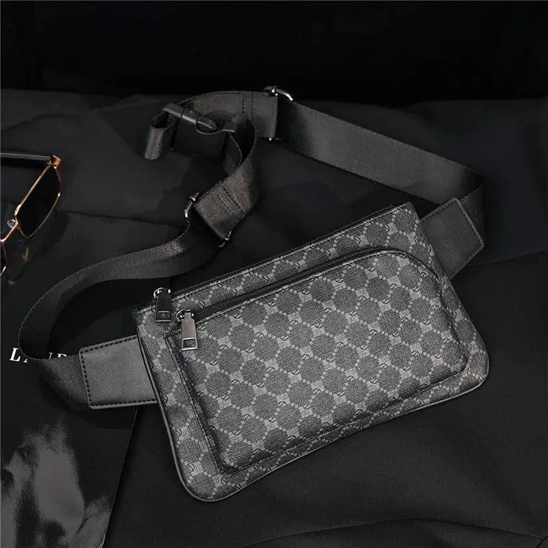 Levoire | Poche poitrine pour téléphone, sac à bandoulière multifonction pour hommes à la taille