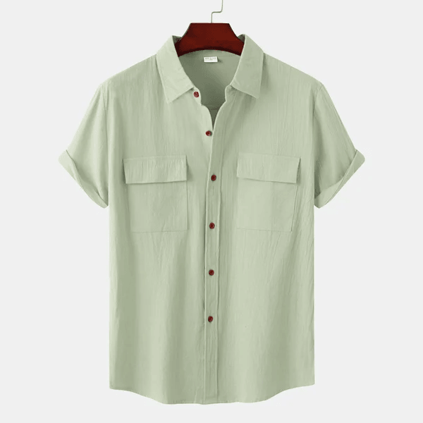 Levoire | Chemise À Manches Courtes Vert clair