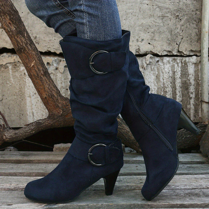 Levoire | Bottes Élégantes À Double Aiguille Pour Femmes