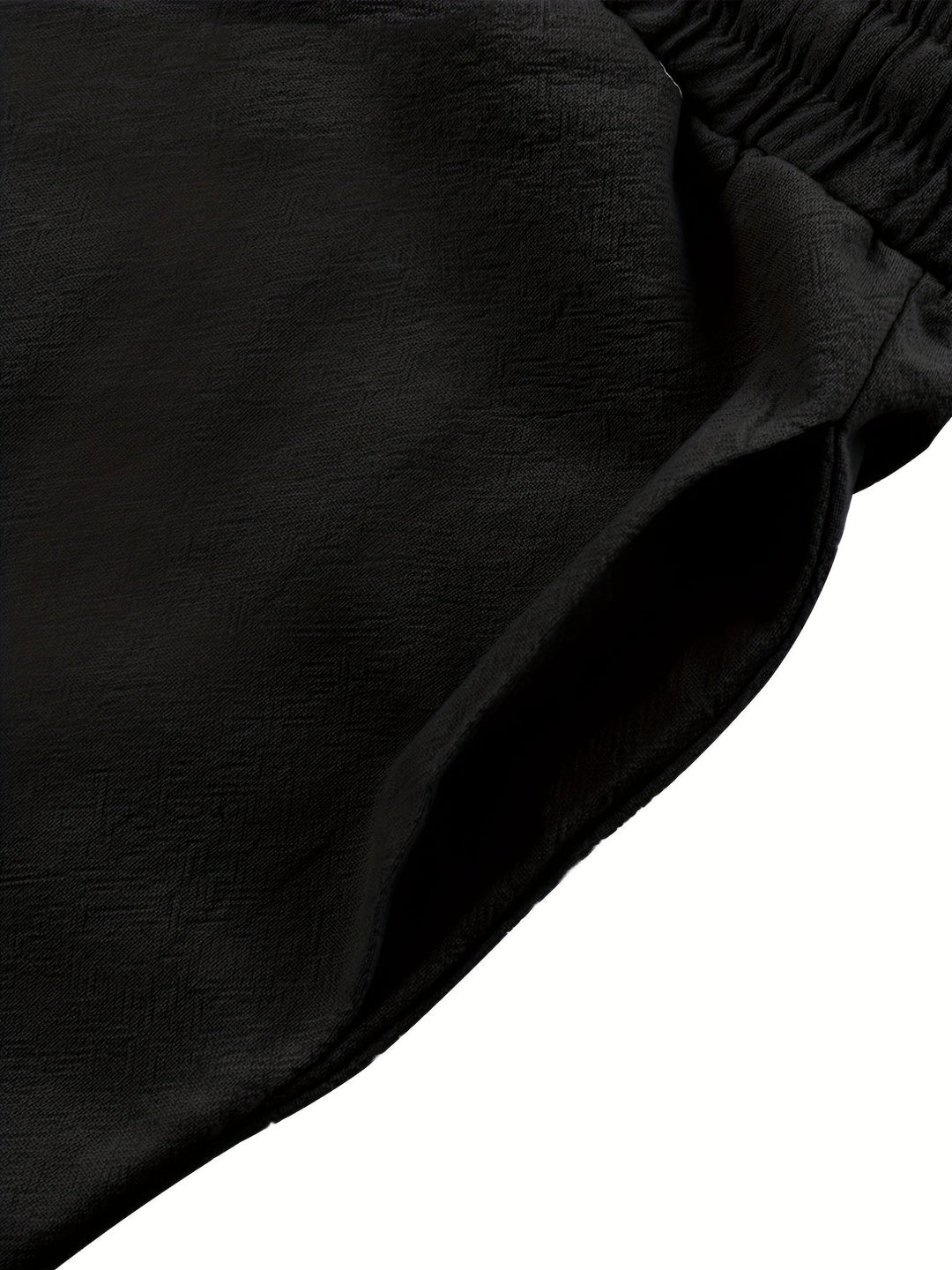 Levoire | Homme Coton Lin Mélange Bande De Publication Et Pantalon Harem