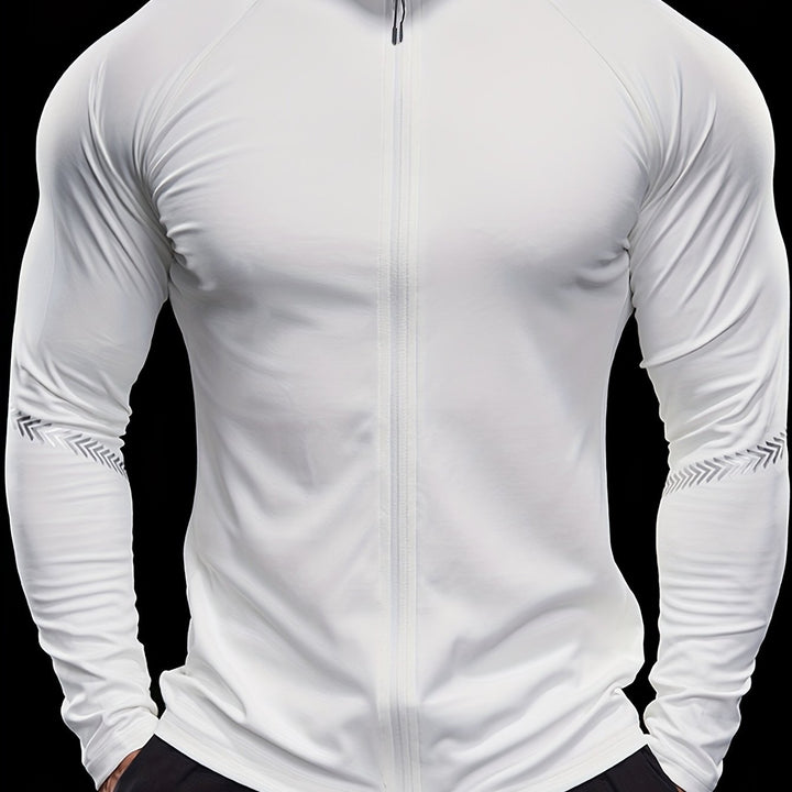 Levoire | Respirant, Veste Stretch Légère À Manches Longues Blanc