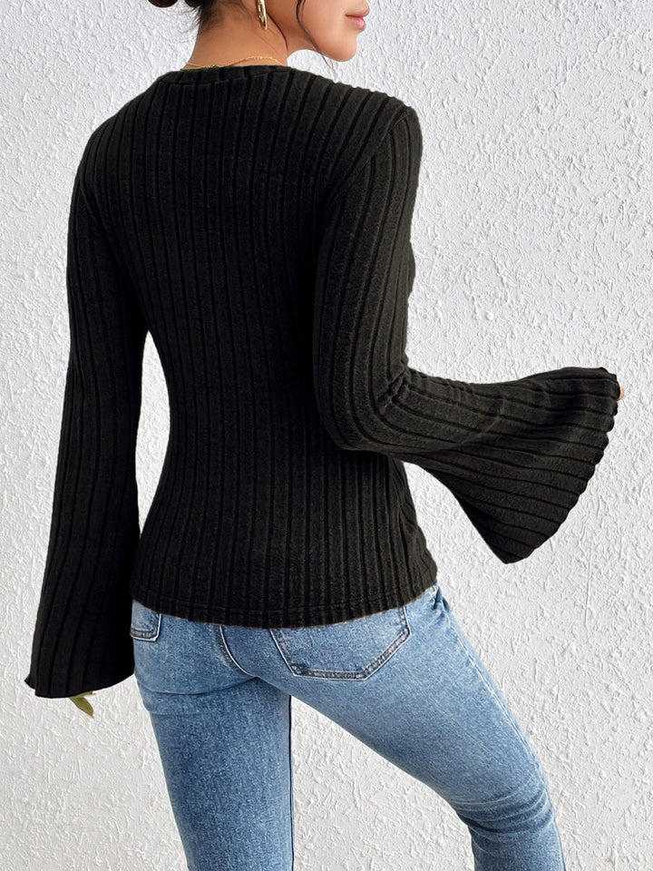 Levoire | Honey Col Rond Flare Sans Manches T-shirt