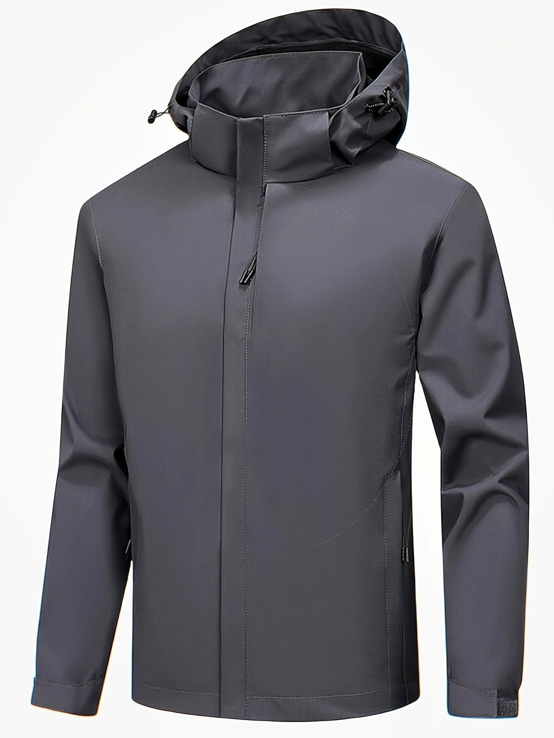 Levoire | Veste Homme Imperméable Et Coupe-Vent Avec Capuche gris