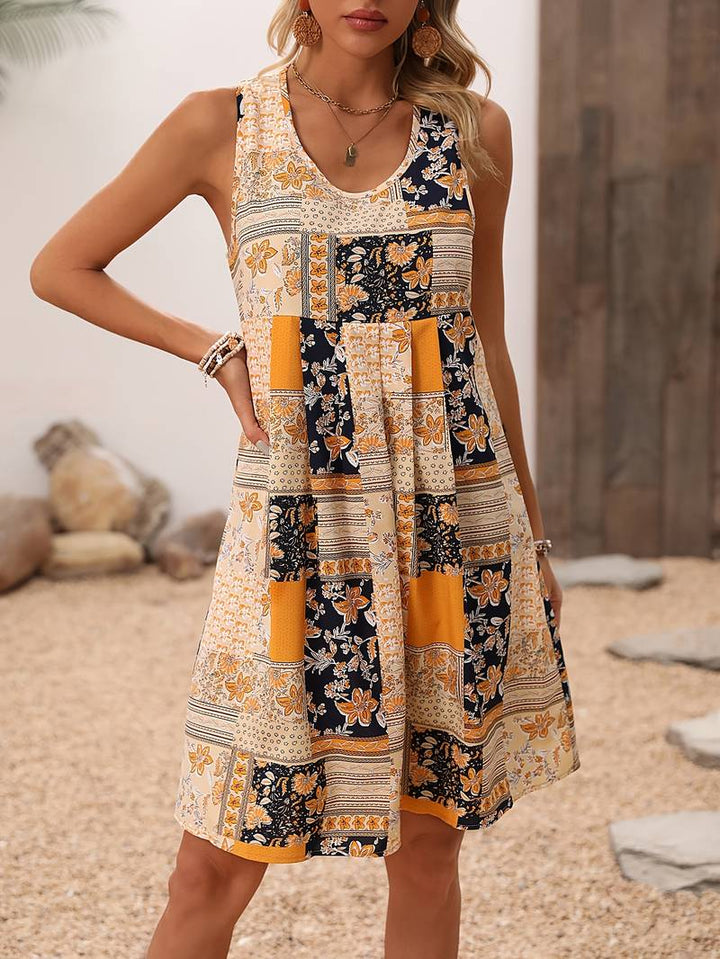Levoire | Robe Sans Manches De Style Vacances