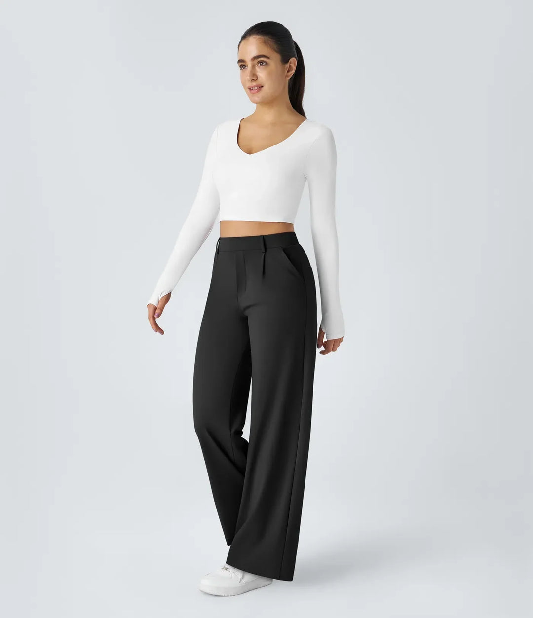 Levoire | Pantalon Jambe Droite Look Classique
