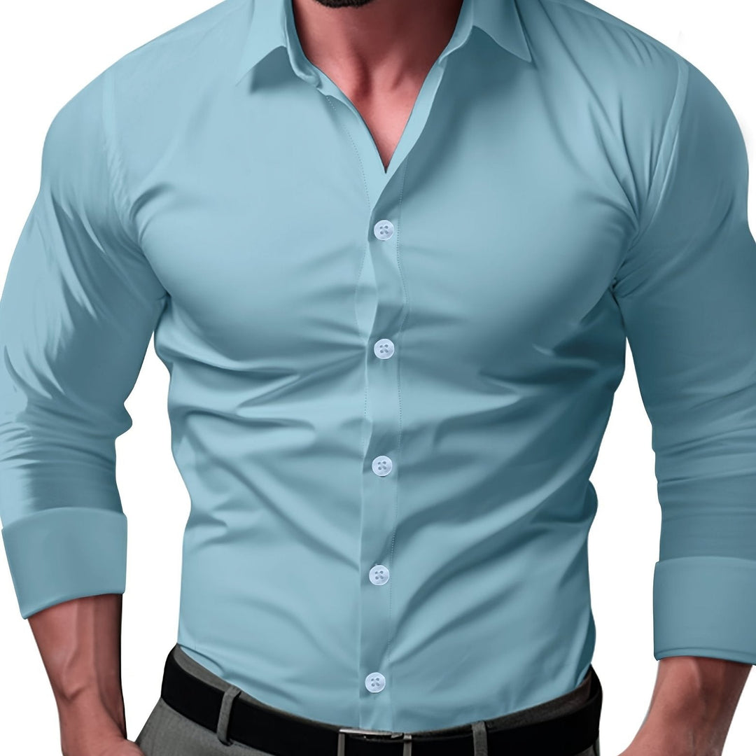 Levoire | T-Shirt Slim Fit Pour Hommes Conçu Dans Une Seule Couleur