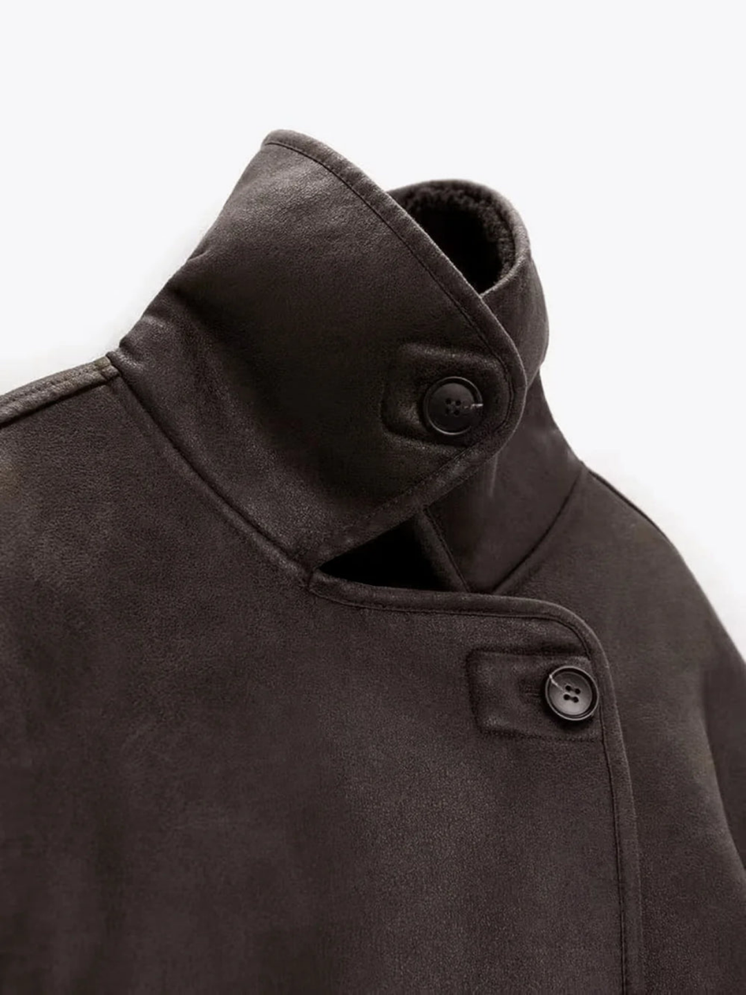 Levoire | Veste En Cuir Synthétique Chaude