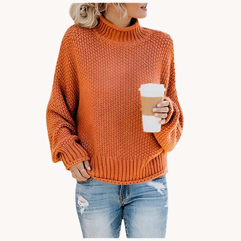 Levoire | Scandinave Col Haut Orange