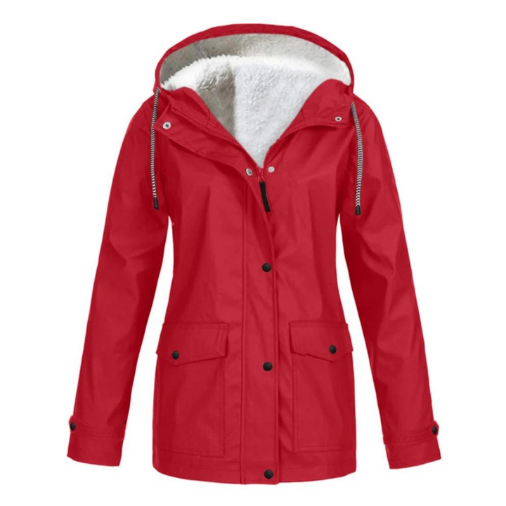 Levoire | Veste De Pluie Durable Pour Les Jours De Pluie Rot