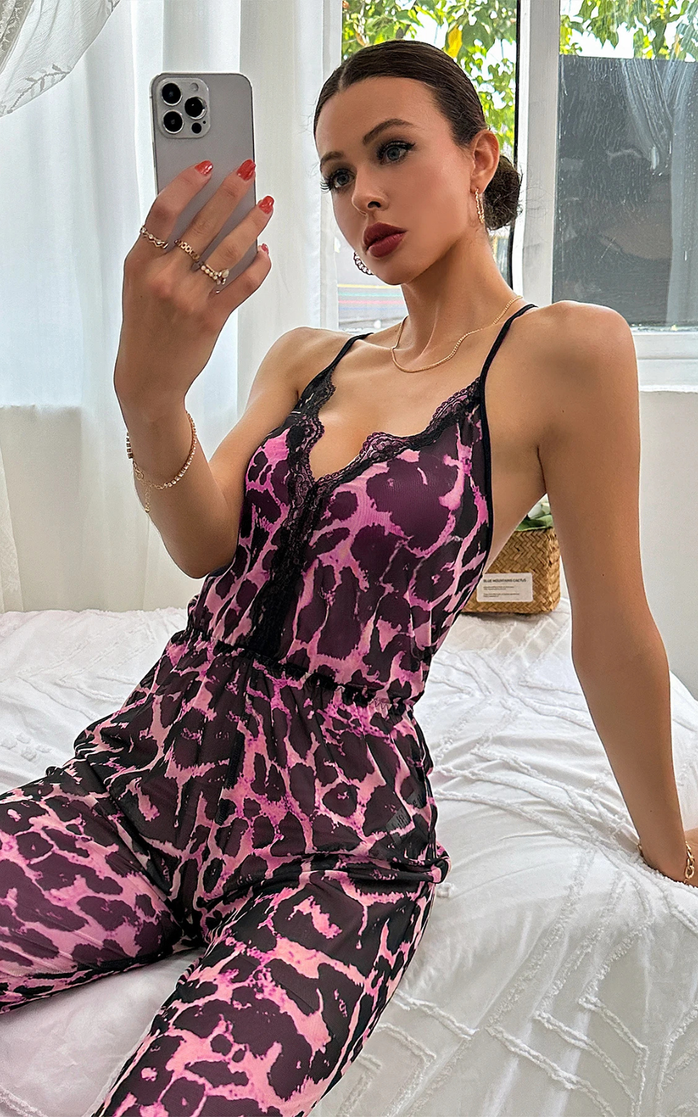 Levoire | Pyjama Léopard Élégance Sauvage Et Confort Femme