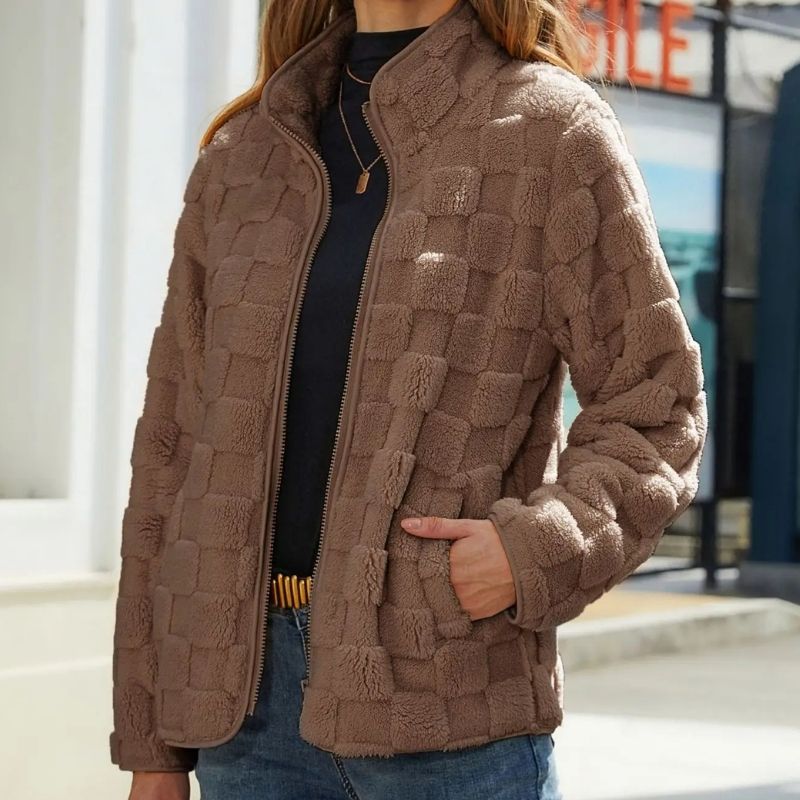 Levoire | Veste Élégante Et Confort D'Hiver marron