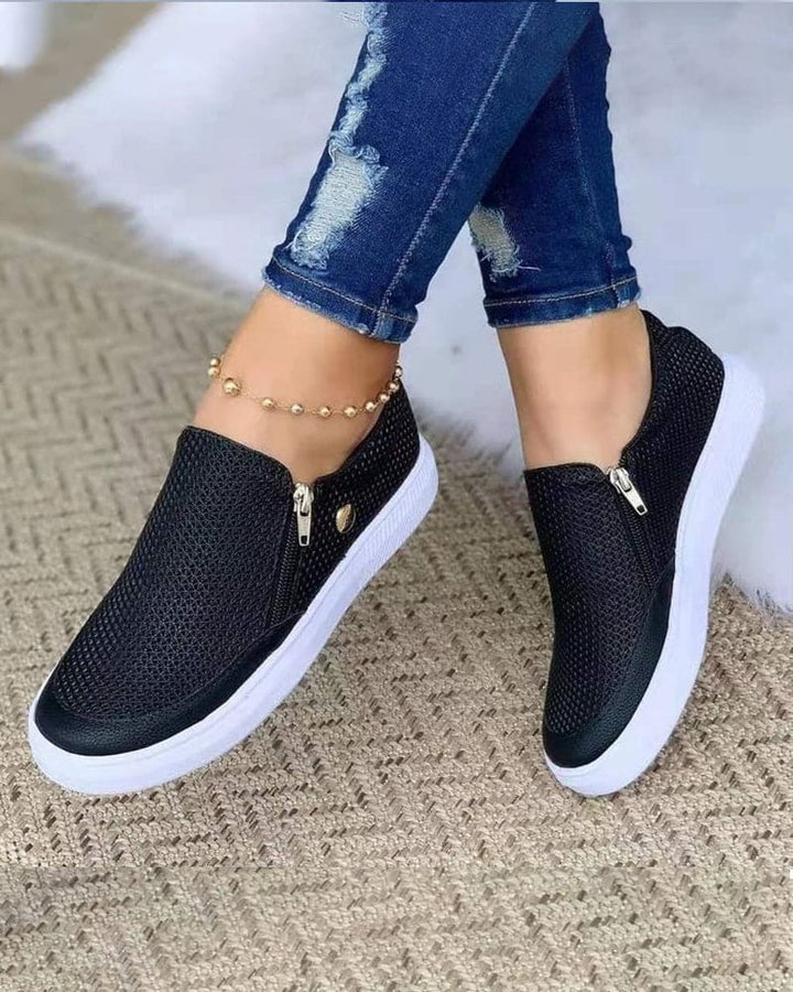 Levoire | Basses Chaussures Avec Une Plateforme Sur Le Côté Noir