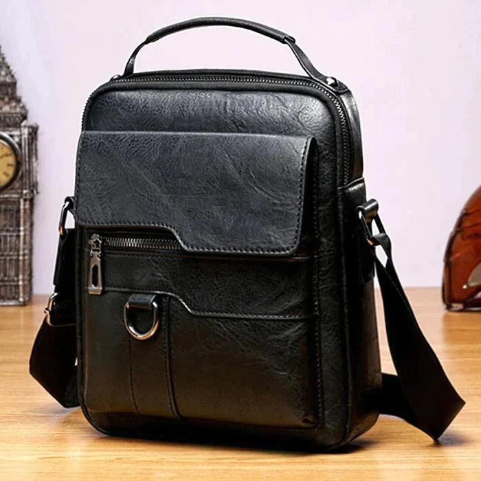 Levoire | Sac à main en cuir de luxe Confort supérieur Design élégant et intemporel Noir