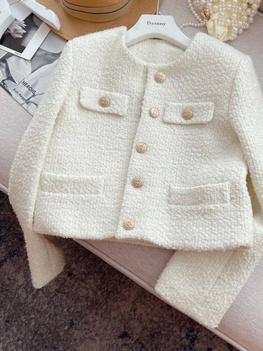 Levoire | Élégant Cardigan En Tweed