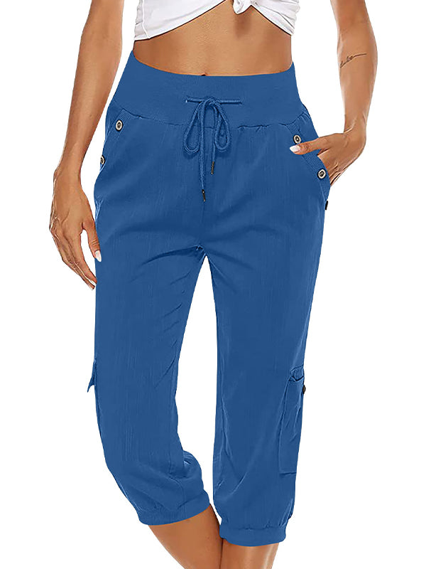 Levoire | Pantalon De Printemps Pour Femmes Bleu