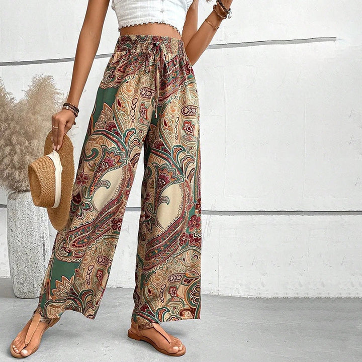 Levoire | Pantalon Avec Imprimé Ethnique