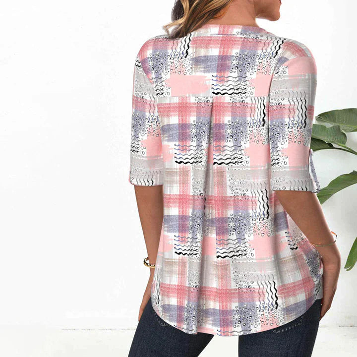 Levoire | Blouse Imprimée Décontractée Pour Femmes