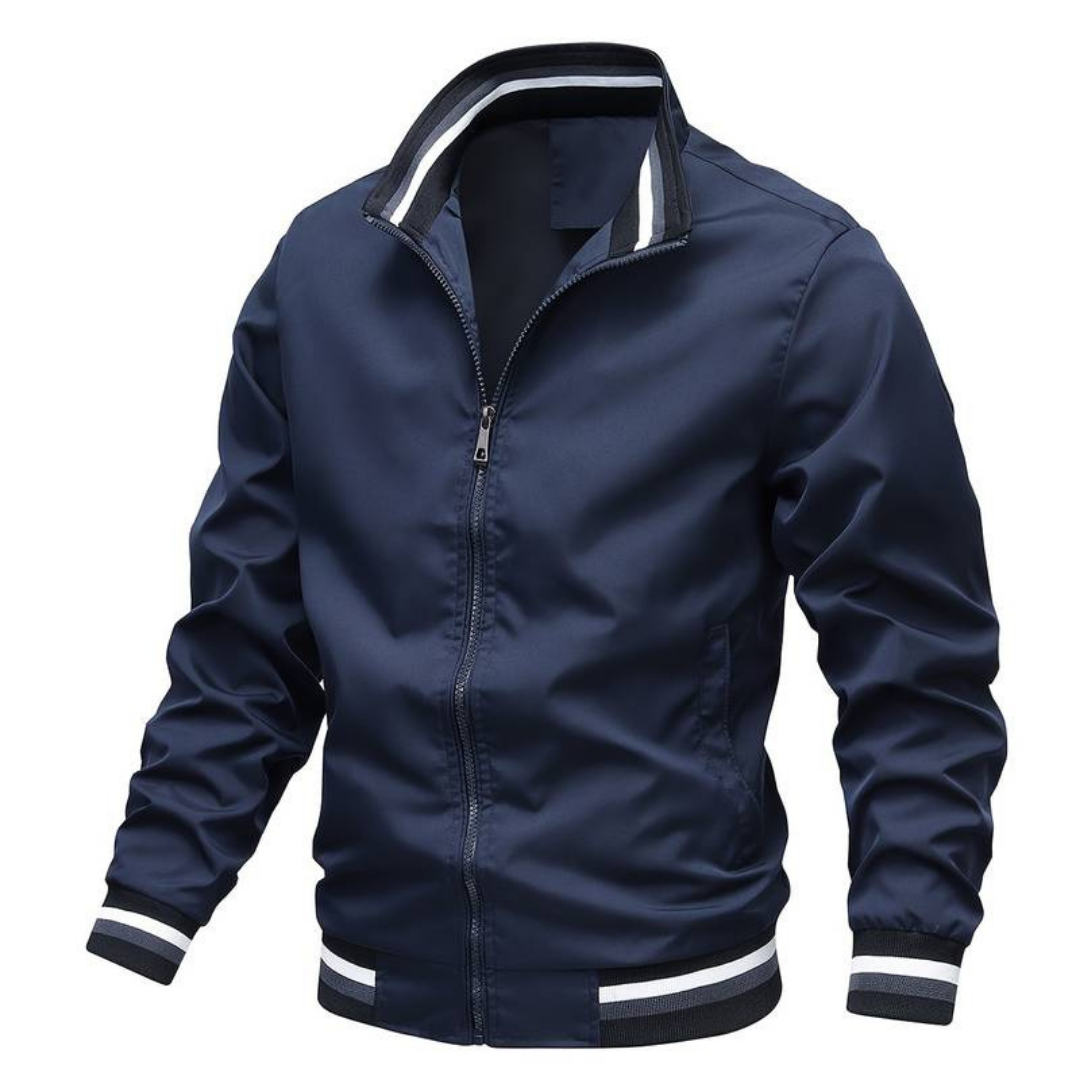 Levoire | Veste Sportive Zippée Pour Homme Bleue