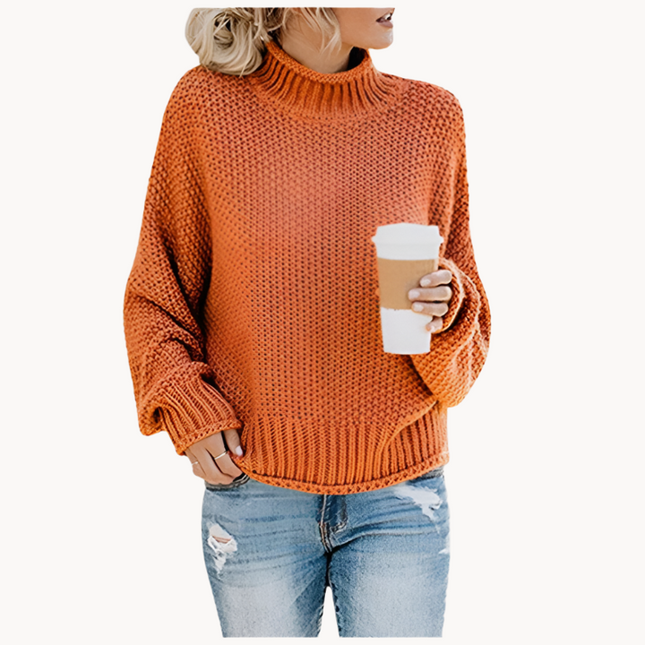 Levoire | Col Montant Scandinave Orange