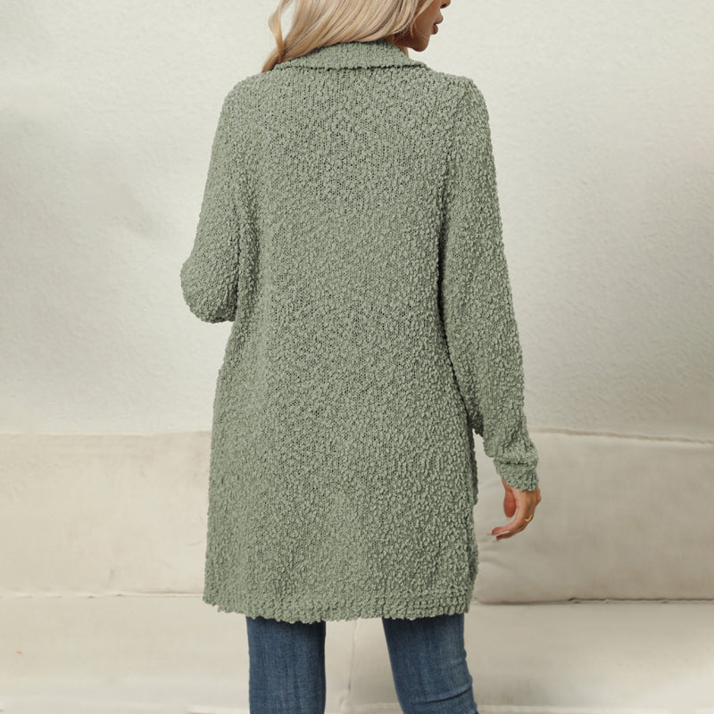 Levoire | Veste En Tricot Unie Décontractée Pour Femmes