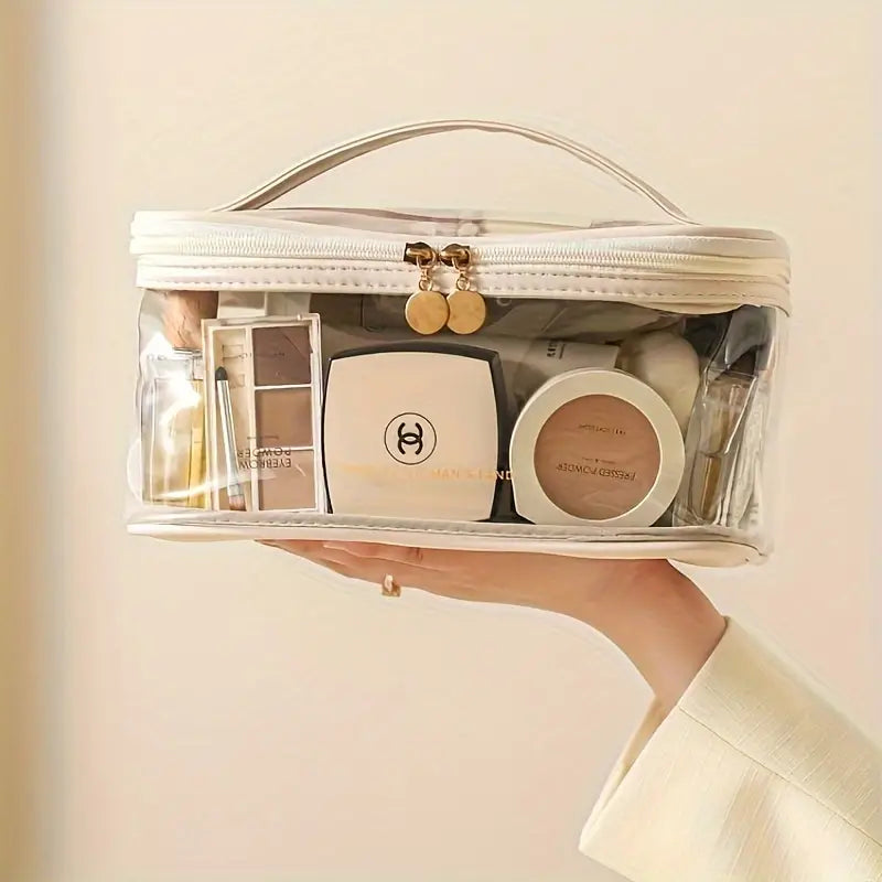 Levoire | Grande Trousse De Maquillage Étanche En Pvc Transparent