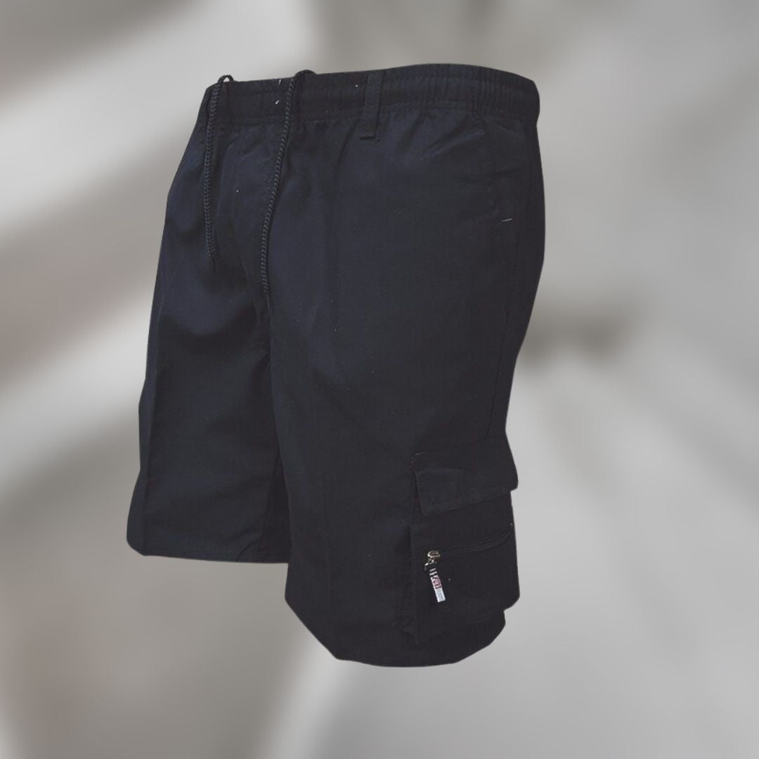 Levoire | Shorts Imperméables Pour Hommes Avec Poches Noir